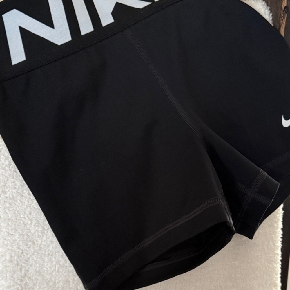 2 Pair of Nike Pro Black Performance Shorts. Size Medium. Excellent condition!